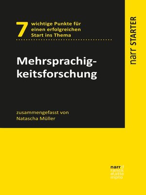 cover image of Mehrsprachigkeitsforschung